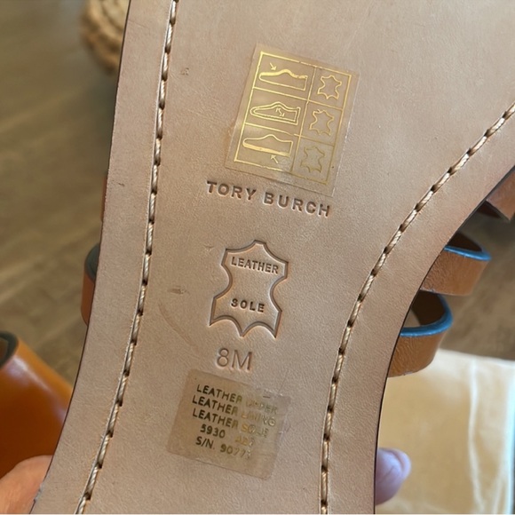 NWOT Tory Burch Fisherman Sandals - Picture 13 of 13
